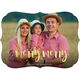 Merry Merry Gold Foil Photo Cards Image 4 of 7